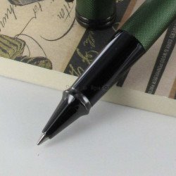 Stylo Roller Cross Townsend Vert Mat PVD Pointe de Diamant