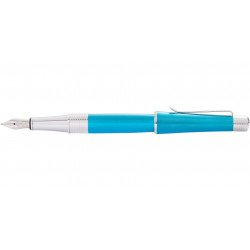 Stylo Plume Cross® "Beverly" Turquoise Translucide (Plume moyenne)