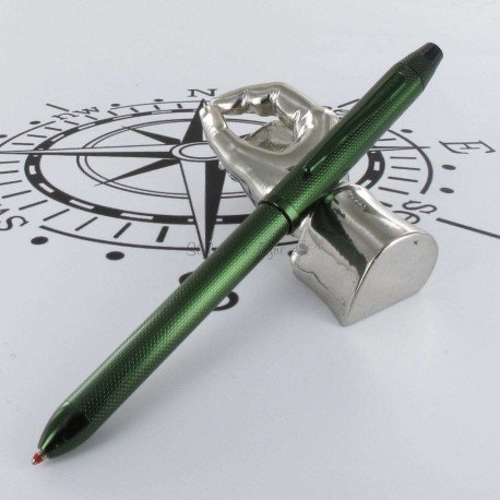Stylo Multifonctions Cross® "Tech3+" Pointe de Diamant Vert
