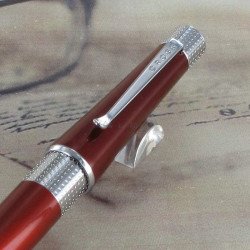 Stylo Plume Cross® "Beverly" Rouge Translucide (Plume moyenne)