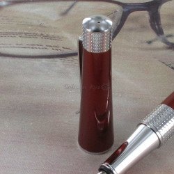 Stylo Plume Cross® "Beverly" Rouge Translucide (Plume moyenne)