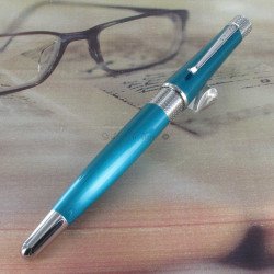 Stylo Plume Cross® "Beverly" Turquoise Translucide (Plume moyenne)