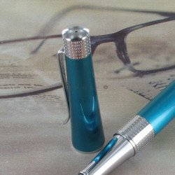 Stylo Plume Cross® "Beverly" Turquoise Translucide (Plume moyenne)
