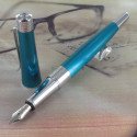 Stylo Plume Cross® "Beverly" Turquoise Translucide (Plume moyenne)
