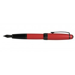 Stylo Plume Cross® "Bailey" Rouge Mat (Plume moyenne)