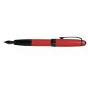 Stylo Plume Cross® "Bailey" Rouge Mat (Plume moyenne)