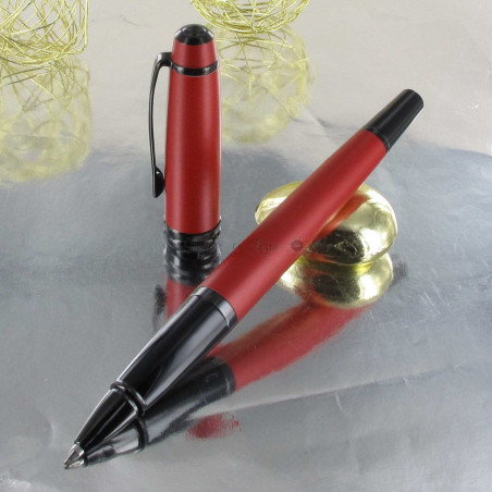 Stylo Roller Cross® "Bailey" Rouge Mat (convertible en bille)