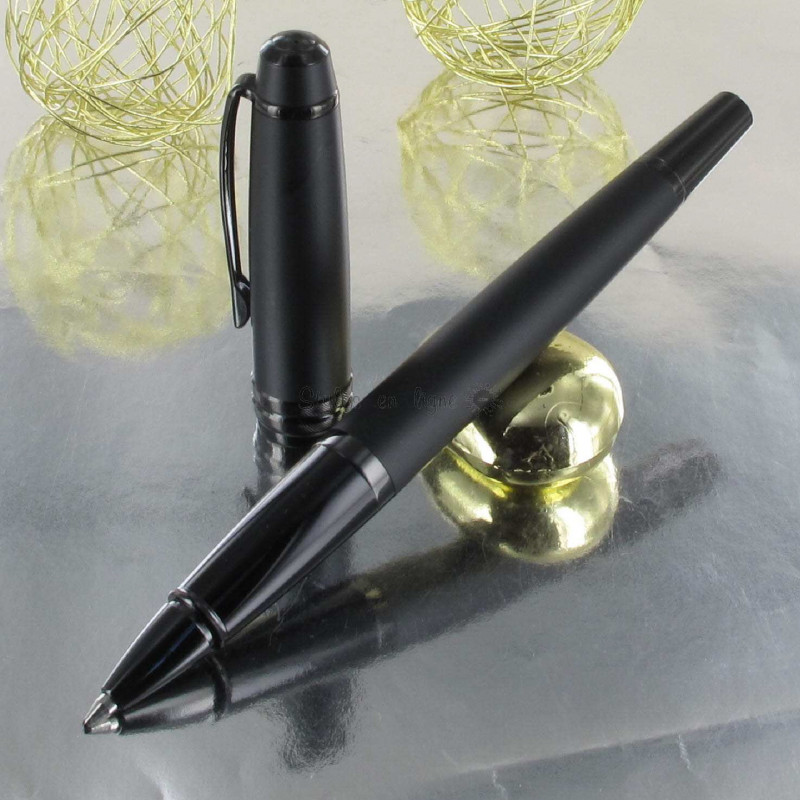 Stylo Roller Cross® "Bailey" Noir Mat (convertible en bille)