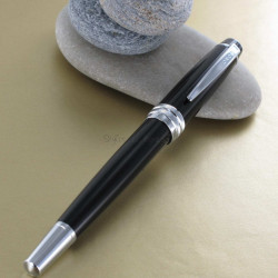 Stylo Roller Cross® "Bailey" Noir Laqué (convertible en bille)