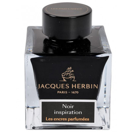 Flacon d'encre parfumée 50 ml  J. Herbin® Prestige Noir Inspiration