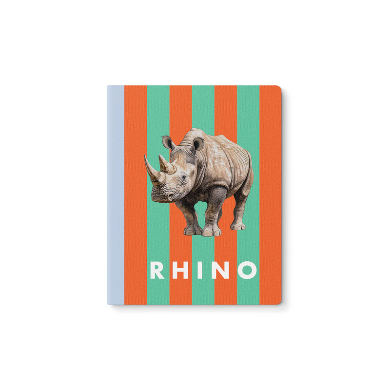 Carnet de notes sur le rhinocéros rayé ( 64 P ) OHH DEER®