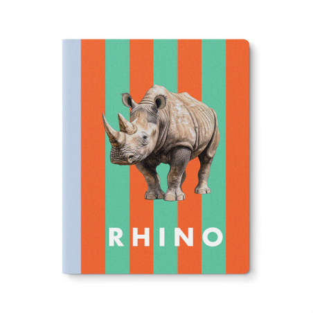 Carnet de notes sur le rhinocéros rayé ( 64 P ) OHH DEER®