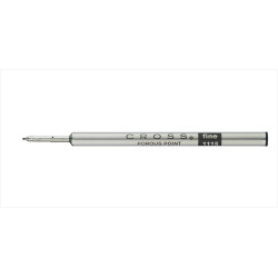 Pointe et corps de la recharge Cross 8444 noir fin pour Selectip