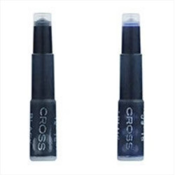 Cartouches d’encre Cross 8924 bleu/noir pour stylo-plume