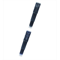 Emballage des cartouches d’encre Cross 8924 bleu/noir pour stylo-plume