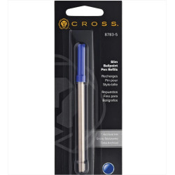 Recharge Cross Slim Stylo Bille Bleu 8783-5 – Vue principale