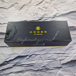 coffret-stylo-cross-edge-sonic-titanium.jpg : Coffret du stylo à bille gel Cross Edge Sonic Titanium