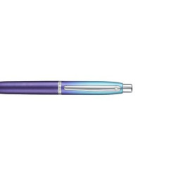 Stylo bille Sheaffer Expressions dégradé violet bleu vue profil