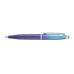 Stylo bille Sheaffer Expressions dégradé violet bleu vue côté