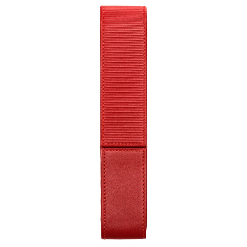 Étui pour 1 stylo en cuir rouge Lamy A314