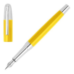Stylo plume Festina Classicals jaune chrome ouvert