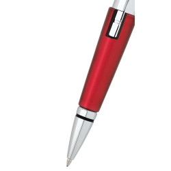 Cross Edge rouge – détail de la pointe et du corps