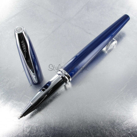 Stylo Roller Cross ATX Laque Bleu Electric (convertible en Bille)