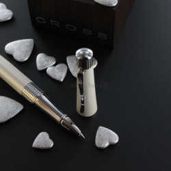 Stylo Roller Cross® Beverly Beige Nacré (convertible en bille)