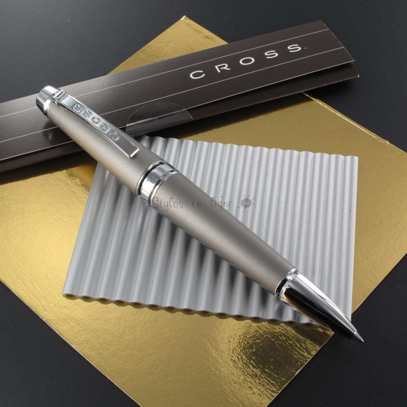 Stylo Roller Cross CSeries Titanium Soft Touch sur Stylos En Ligne