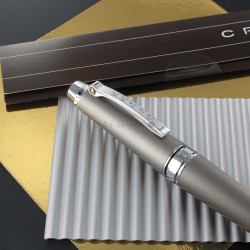 Stylo Roller Cross® C-Series Titanium Soft Touch (convertible en bille)