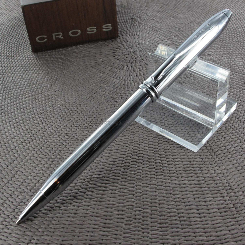 Stylo Bille Cross Townsend Chromé Poli